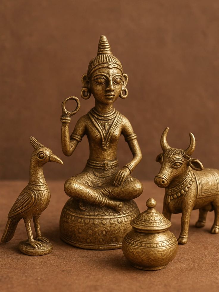 Dhokra metal casting sculpture