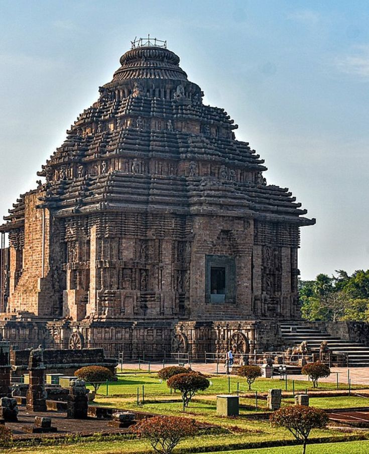 Konark Sun Temple at sunrise