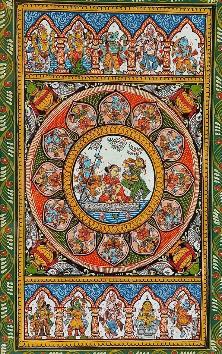 Pattachitra traditional painting